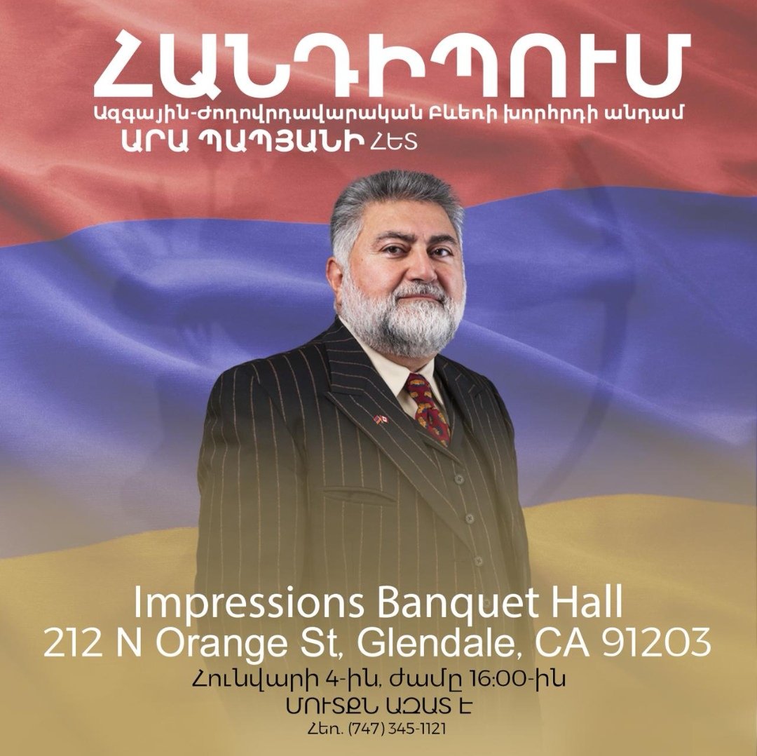 NatDemAlliance - Ազգային Ժողովրդավարական Բևեռ tweet media