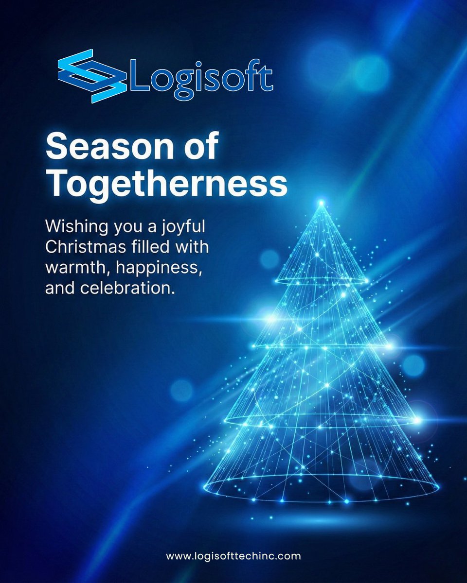 logisofttechinc's tweet photo. ๐
๐ This Christmas, weโre grateful for our amazing clients and partners. May your holidays be bright and your year ahead successful!
#logisoft #christmascheer #holidayseason #gratitude #businessgrowth #festivecheer #christmasvibes #newyearahead https://t.co/phhdOHb4xe