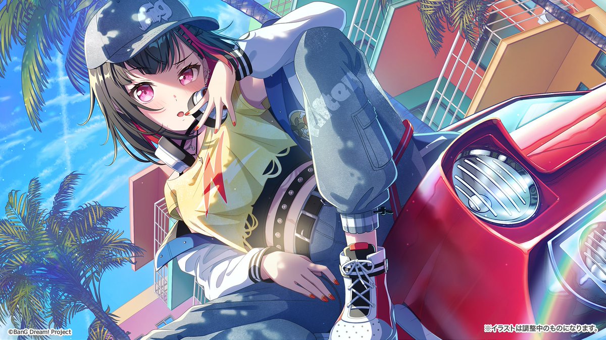 ガルパ新情報🎸】 ドリフェス限定メンバー、☆5 #美竹蘭 の特訓後