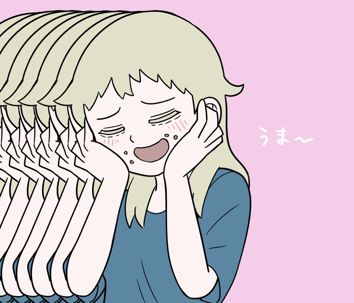 _teracy's tweet image. 元室長ちゃん（2次創作）　　　
　　　ああ
幸せになっちまうよ