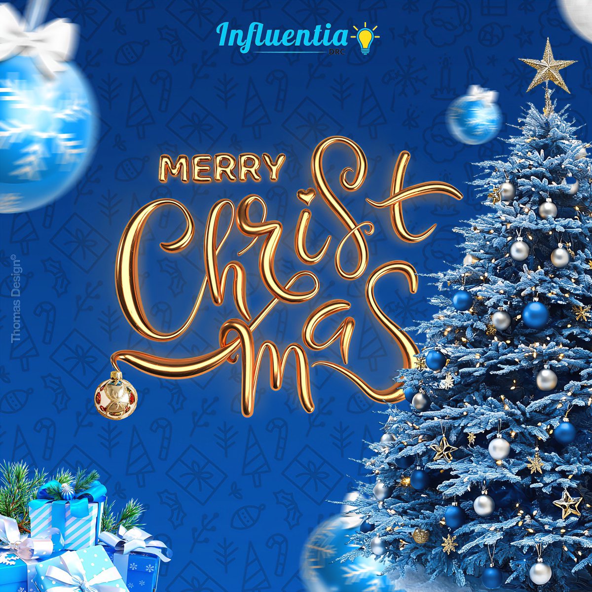 influentia_drc's tweet photo. ✨ 🎄 Joyeux Noël de la part d’Influentia RDC 🎄✨

En cette période magique, prenons un moment pour célébrer la joie, le partage et l’inspiration qui nous entourent. 

Que cette fin d’année soit remplie de bonheur, de réussites et de moments mémorables avec vos proches. https://t.co/ppu4t9PJdr