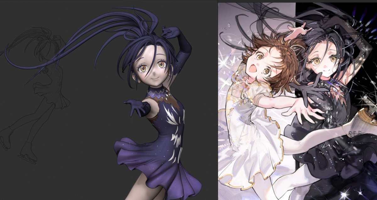 狼嵜光 wip #メダリスト