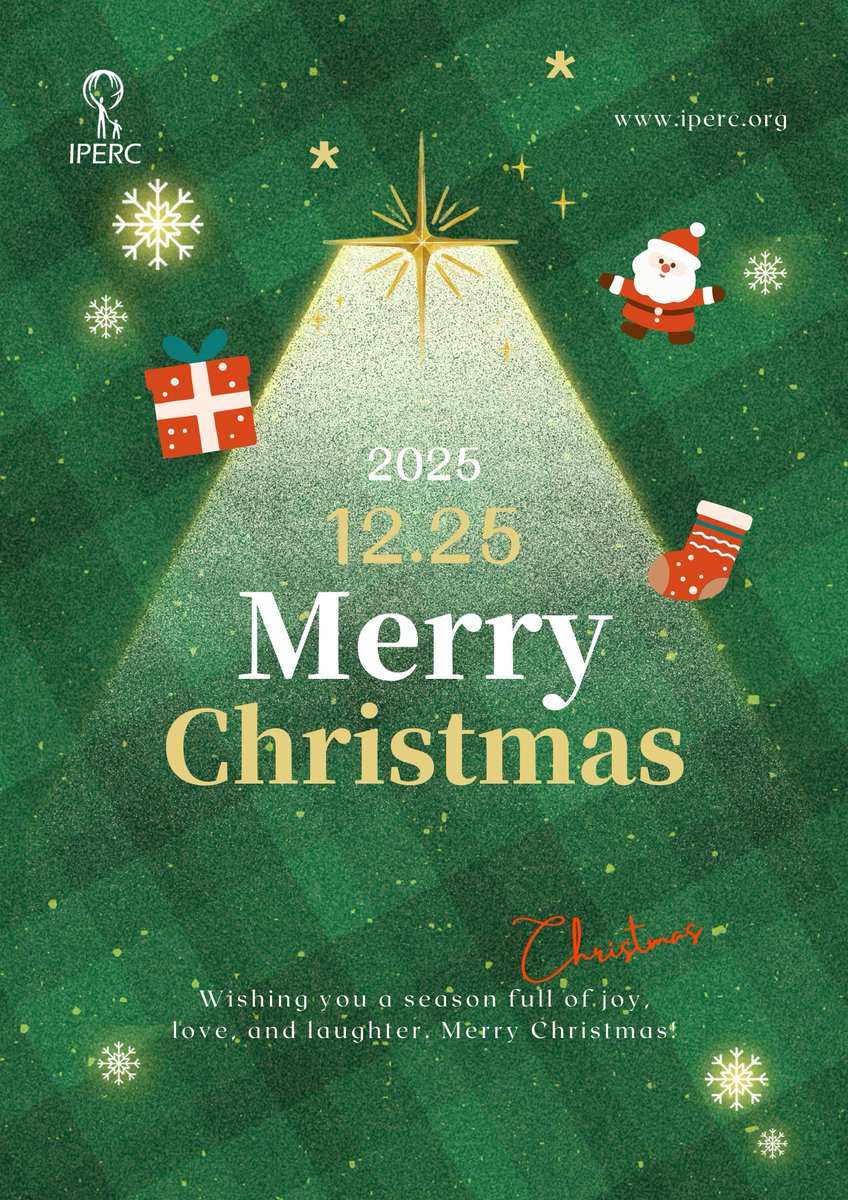 IPERC4's tweet image. 🎄 Merry Christmas from IPERC.
Wishing you a season filled with joy, connection, and meaningful growth.