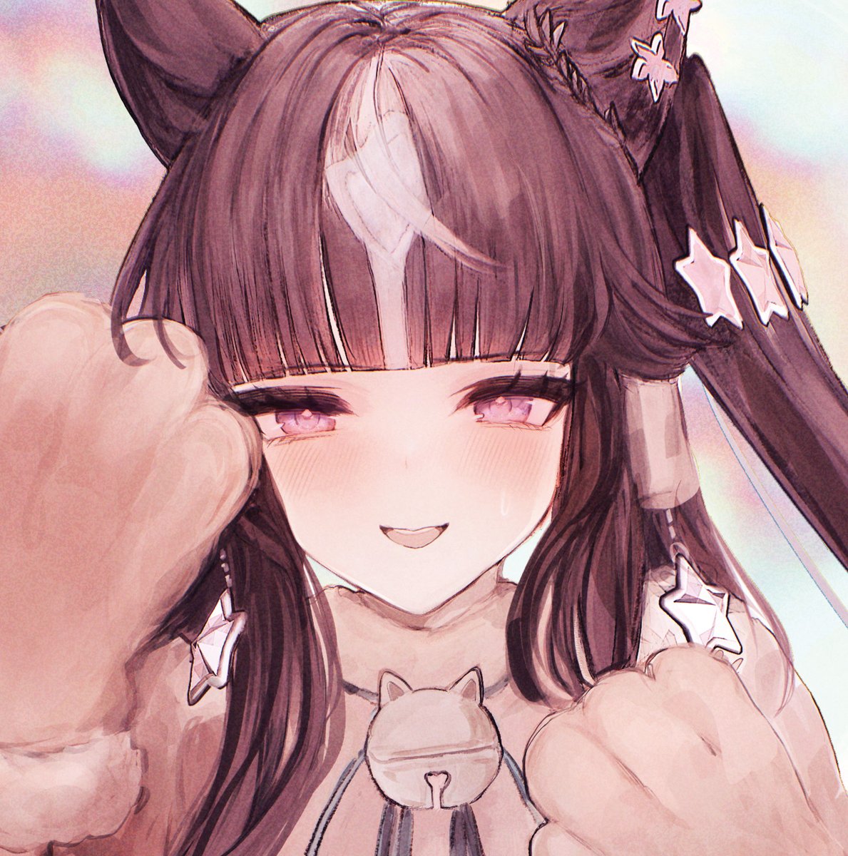 山嵜さんのラッキーライラック合同に 寄稿しております！にゃーん