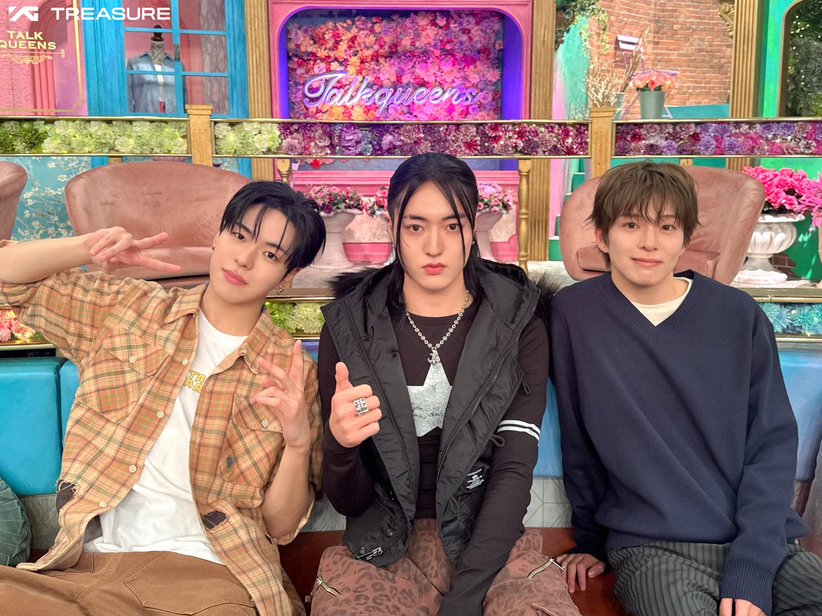 yg_treasure_jp's tweet image. [📺]

フジテレビ『 #トークィーンズ 』 
ご覧いただきありがとうございました‼️

#トゥメ のみなさんいかがでしたか💖❔

#TREASURE_トークィーンズ
をつけて感想を投稿してくださいね✍️

#YOONJAEHYUK #ASAHI #HARUTO 
#ユンジェヒョク #アサヒ #ハルト
#TREASURE #트레저 #トレジャー #YG…