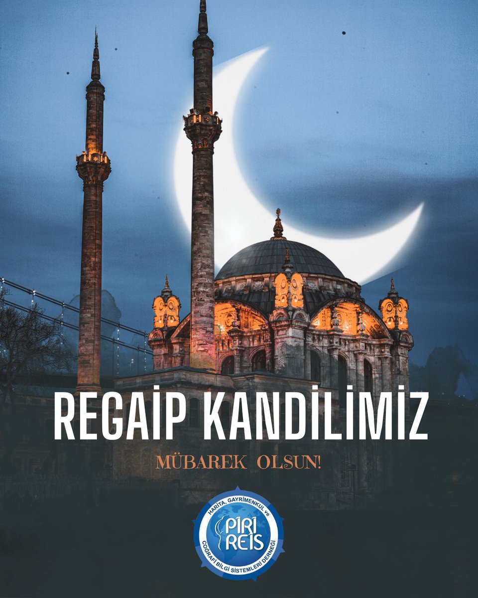 Üç ayların müjdeleyicisi Regaip Kandilimiz mübarek olsun