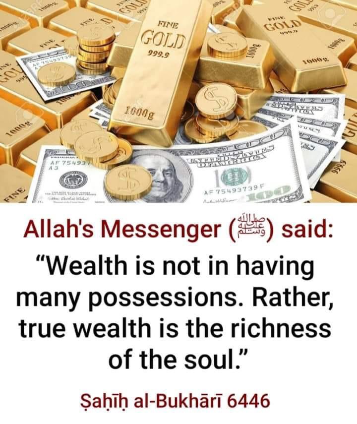 The Prophet (ﷺ) said: