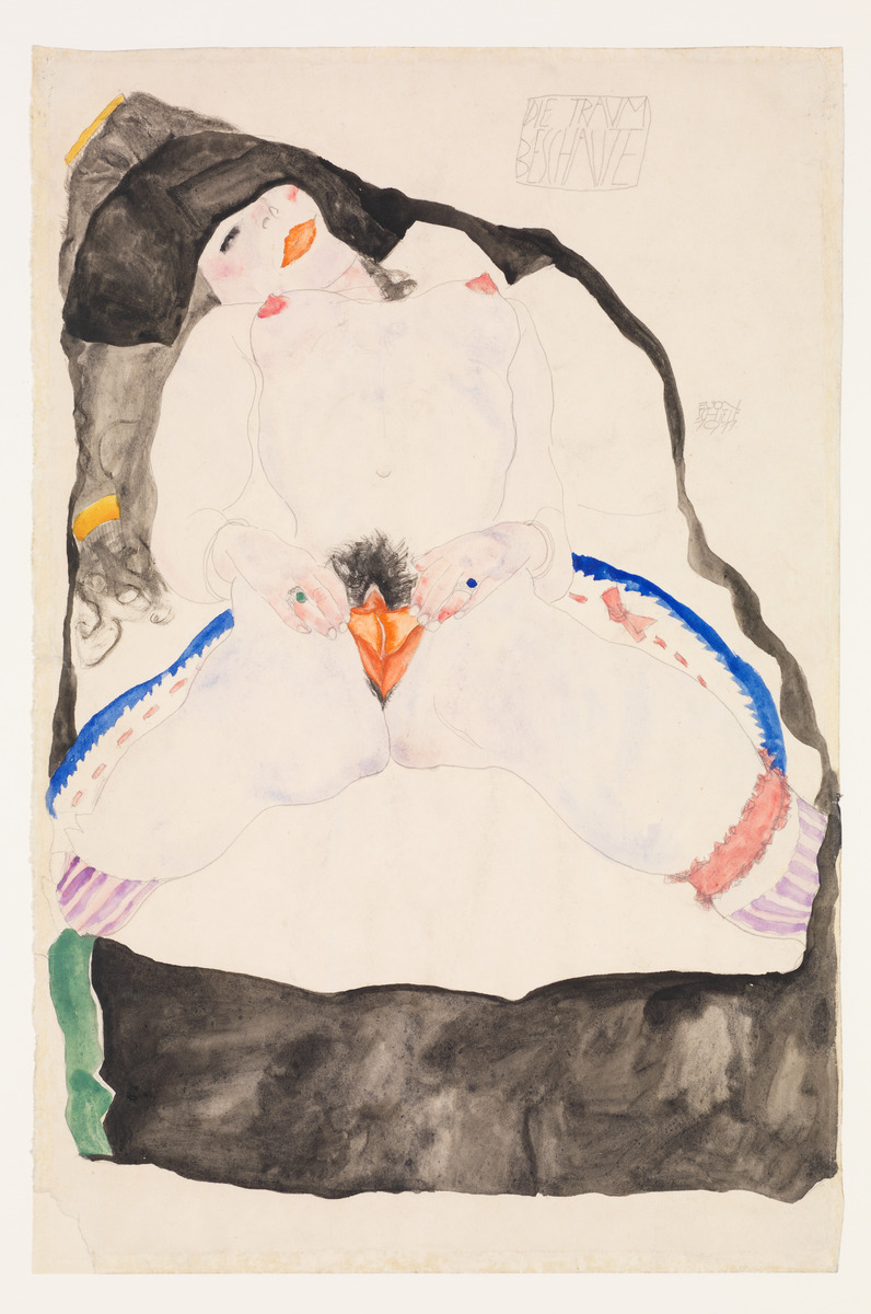artistschiele's tweet photo. Observed in a Dream, 1911 #artbots #schiele https://t.co/p3tyqKxiiQ