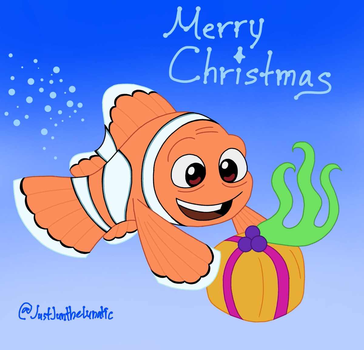 JustJunNoE's tweet photo. Happy holidays #findingnemo #findingdory https://t.co/qedLQJoglk