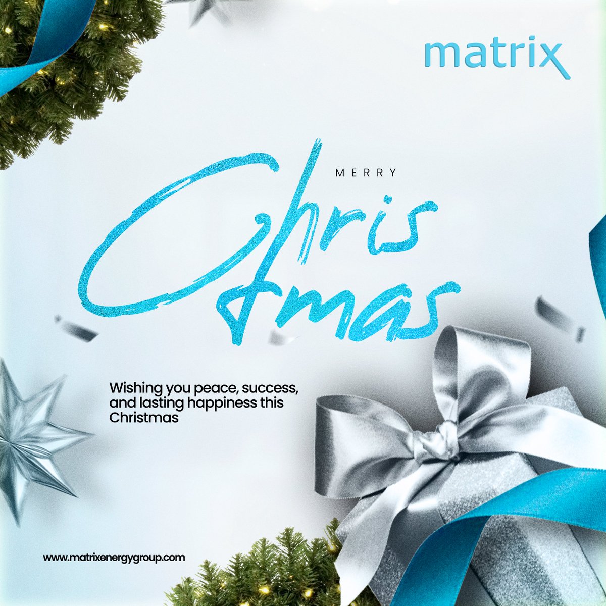 matrixenergyng's tweet photo. From all of us at Matrix Energy, we wish you a Merry Christmas filled with warmth, joy, and bright moments.
#MerryChristmas #MatrixEnergy https://t.co/DkWtP22nTu