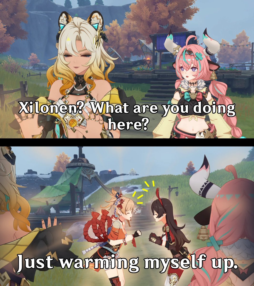 teyvattabloid's tweet image. Global warming

©️ u/Chronoz0

#Genshinlmpact #Genshin #GenshinMemes