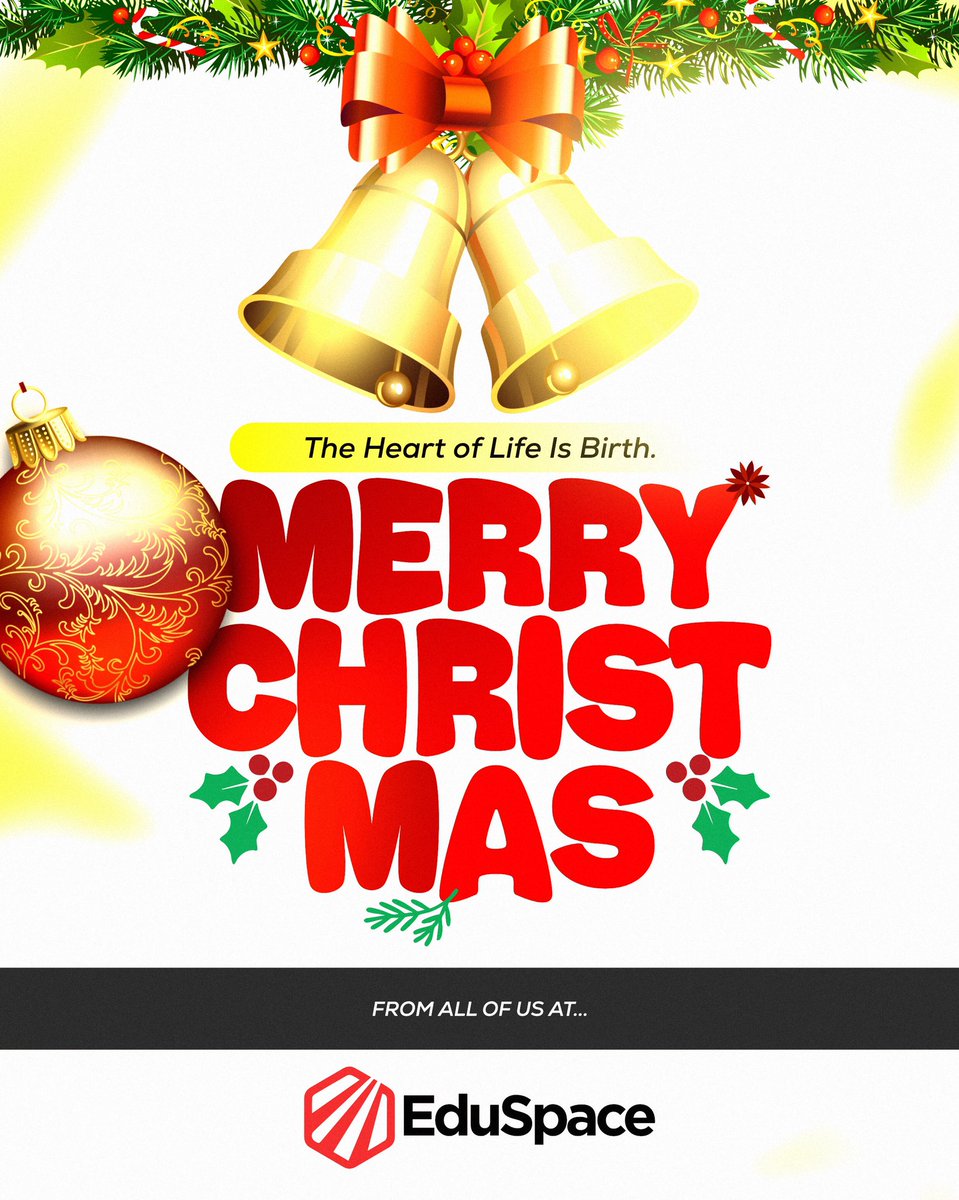 EduSpaceTech's tweet photo. The Heart Of Life Is Birth Of Jesus Christ. Season Greetings, may this season bring to you heart full of Joy and Love.

#MerryChristmas2025 https://t.co/pMEMUjpMzM