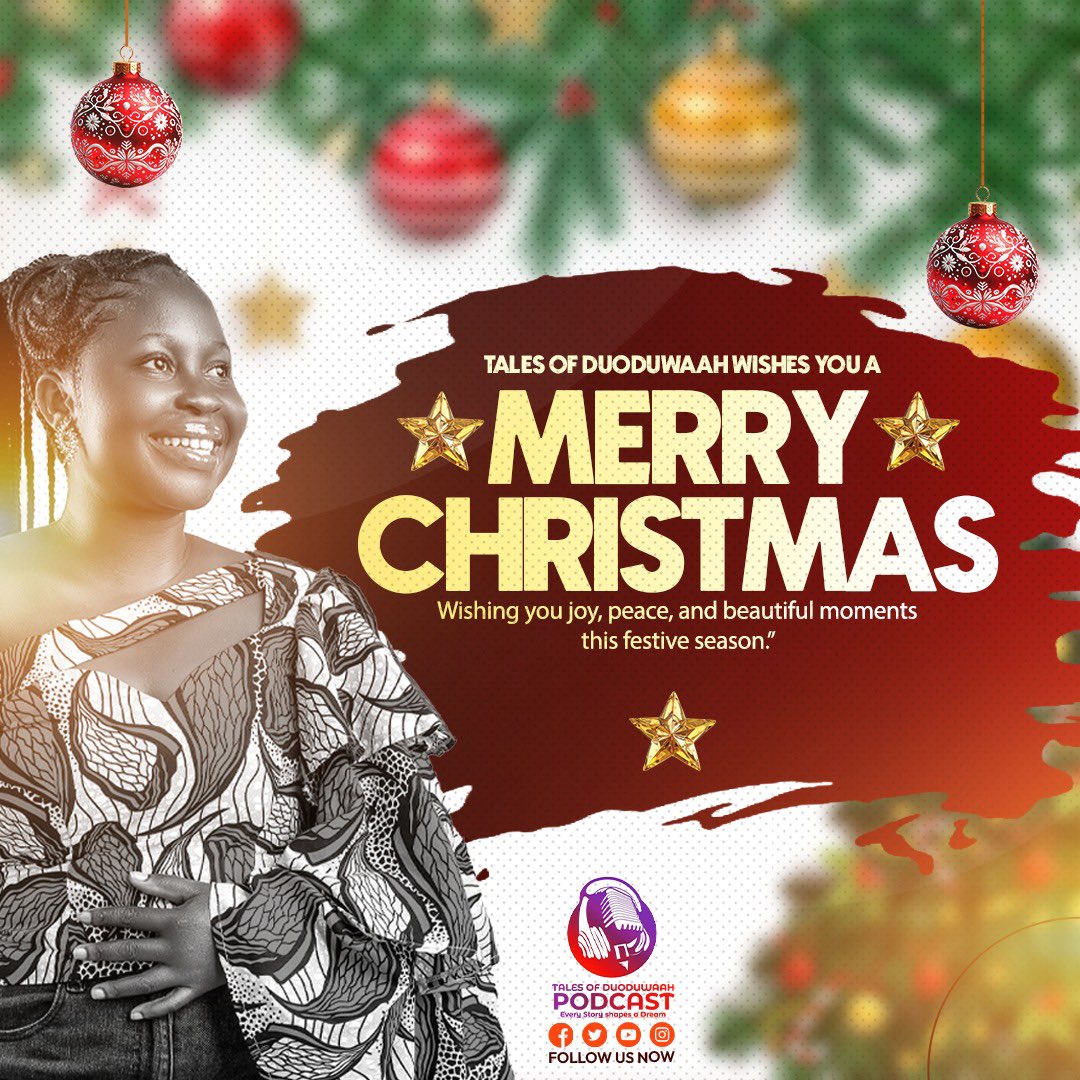 Tales of Duoduwaah Podcast wishes you a Merry Christmas.
Thank you for being part of our community .