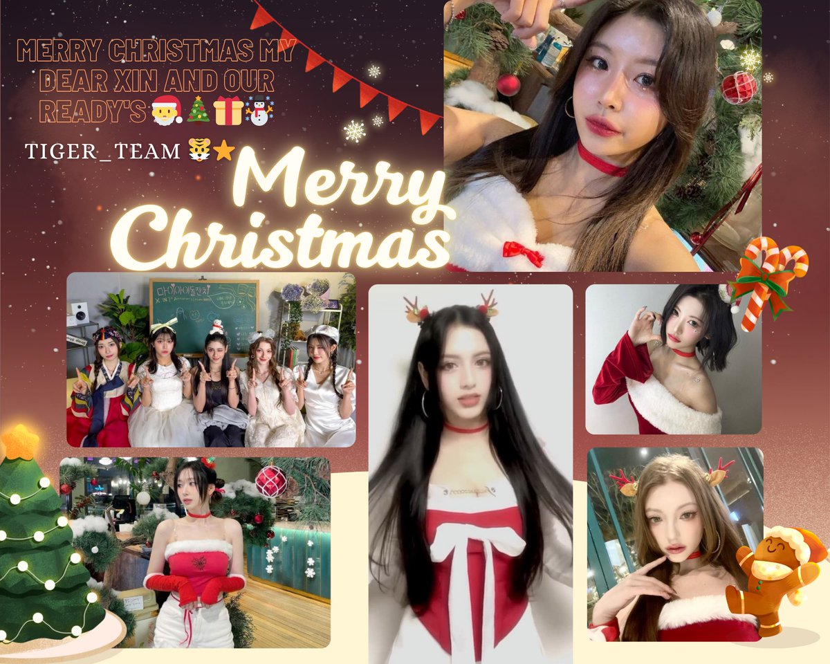 thetiger_team's tweet photo. || #tiger_team || @tiger_xin_news
Sending lots of love 🫶 and warm wishes to XIN and REDAYS this Christmas.
May all your dreams shine as bright as the Christmas lights.
✓ Have a joyful and magical Christmas! ⭐🎁🎅🎄
#xin #esha #nizz #nova #hannah #aria #readys
#MerryChristmas https://t.co/1LJxR6I4V9