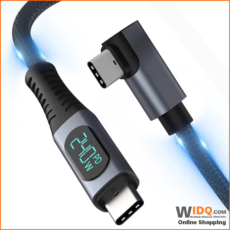 widq2005's tweet image. 🔌 240W USB4 Type-C Cable
✅ 40Gbps USB4
✅ 240W PD 4.0
✅ 8K60 / 4K144
✅ LED Power Display
✅ Power + Data + AV
✅ Coaxial Shielding
✅ Aluminum Braided
🛒 OEM / Wholesale Ready!
widq.com/product/digita…

#WIDQ #OnlineMarketplace #TypeCChargingCable #USBCChargingCable