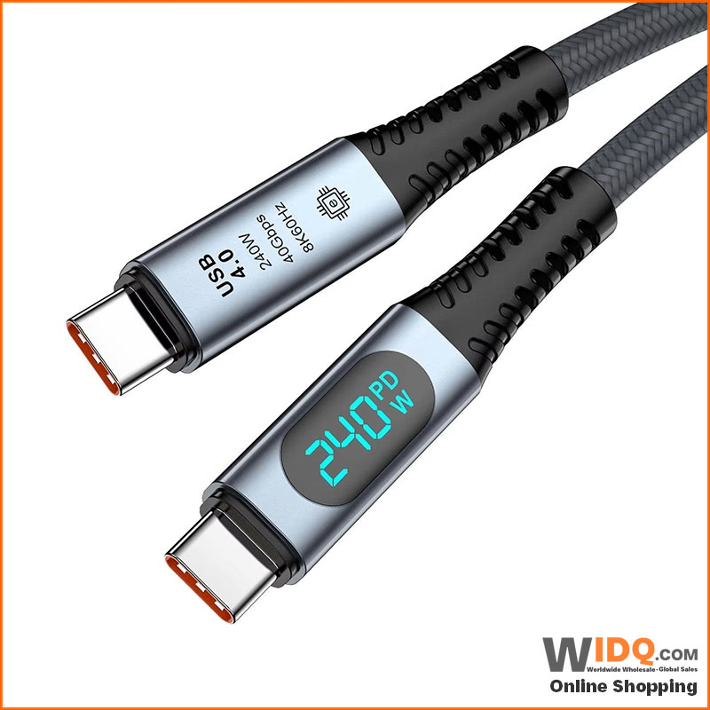 widq2005's tweet image. 🔌 240W USB4 Type-C Cable
✅ 40Gbps USB4
✅ 240W PD 4.0
✅ 8K60 / 4K144
✅ LED Power Display
✅ Power + Data + AV
✅ Coaxial Shielding
✅ Aluminum Braided
🛒 OEM / Wholesale Ready!
widq.com/product/digita…

#WIDQ #OnlineMarketplace #TypeCChargingCable #USBCChargingCable