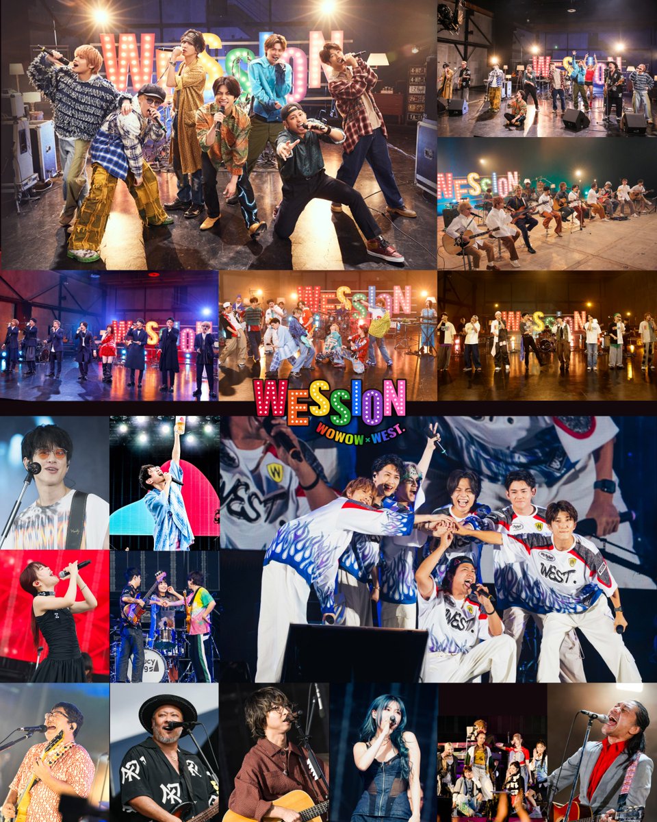 アイドル WESSION WESSION DAYS2 ⁡ ⁡ ⁡ ⁡ ⁡ #WEST. #MONGOL800 #eill #wacci