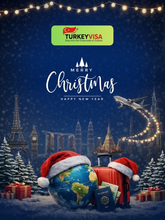 turkeyvisaae's tweet photo. ✈️🎄 Merry Christmas from https://t.co/motxCz4N9L! 
May this festive season inspire new journeys, unforgettable experiences, and smooth travels in the year ahead. https://t.co/zIdyB4T4Qu