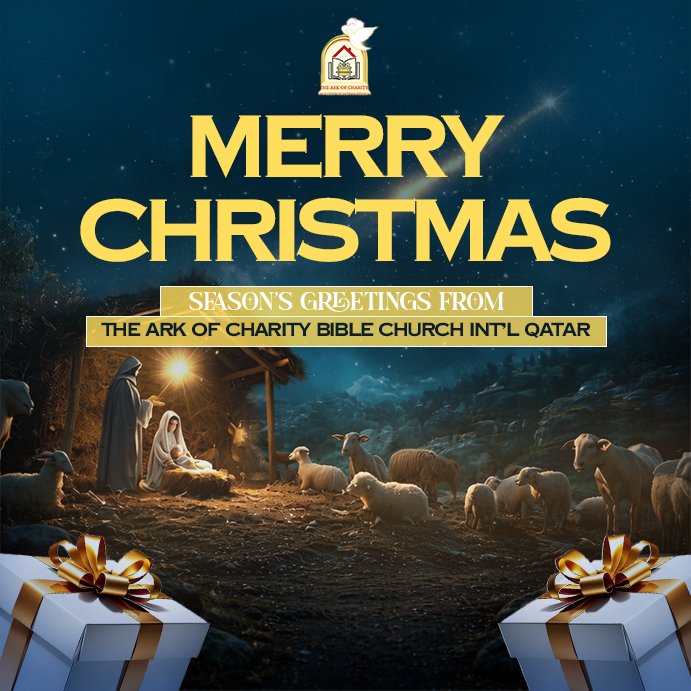 ACBChurchIntl's tweet photo. ✨ *Merry Christmas! 🎄* Celebrating the birth of Jesus Christ, the light of the world 🌟. May his love, joy, and peace fill your heart and home this season ❤️.  Compliments of the season from THE ARK OF CHARITY BIBLE CHURCH INT'L..... We love you!!! https://t.co/isaEFF52Yp