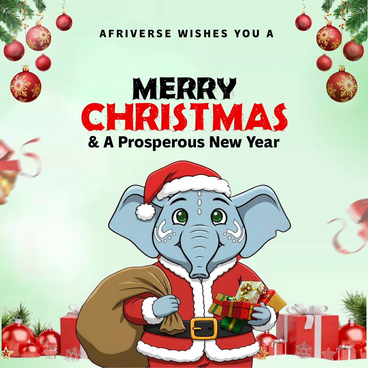 Ho Ho Ho Merry Christmas to our incredible Afriverse family! 

Today, we celebrate the warmth of community, the joy of giving, and the vibrant spirit that connects us all, no matter where we are in the world.

Whether you’re enjoying Jollof with the family, catching up with