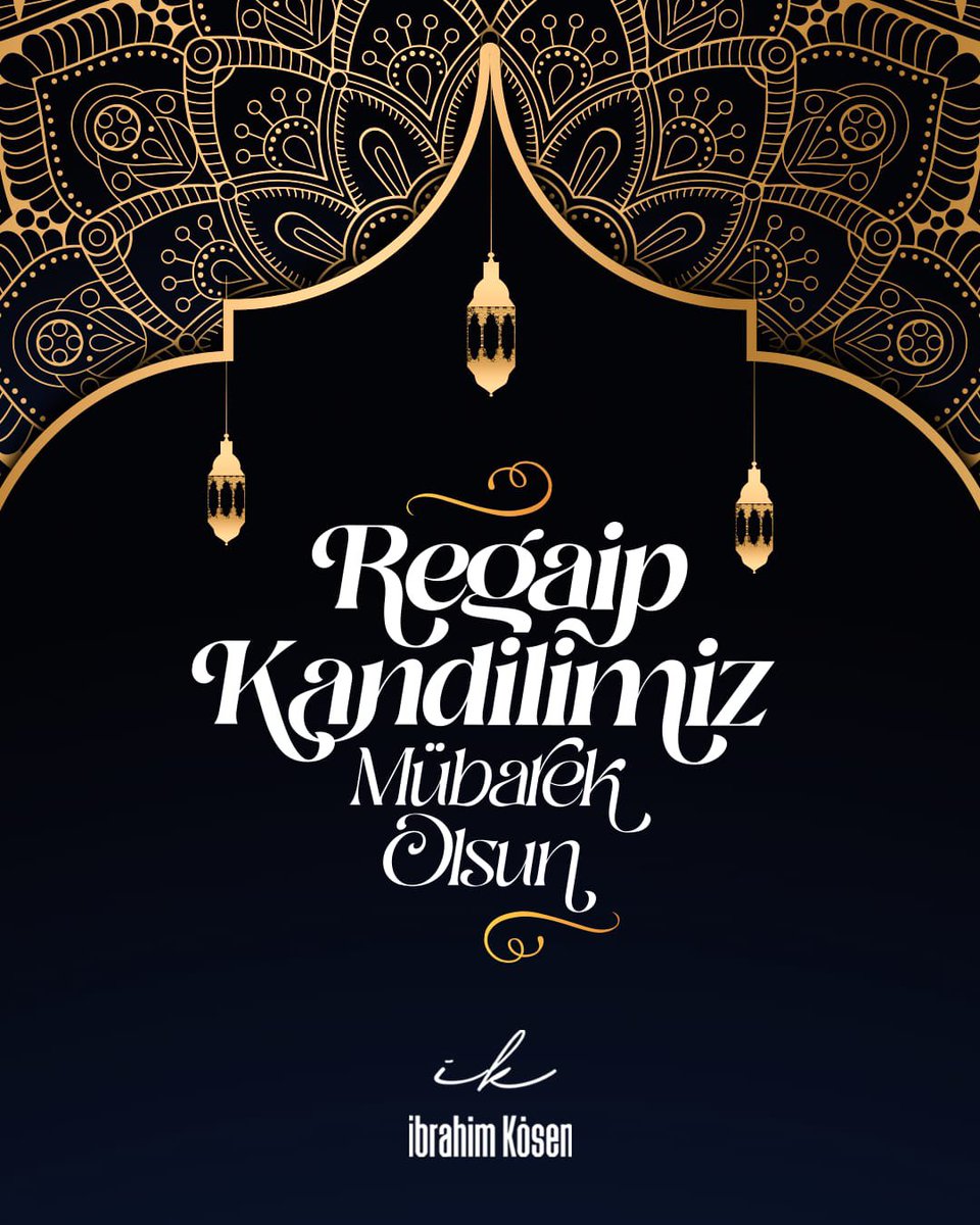Regaip Kandilimiz Mübarek Olsun!

#RegaipKandili #KandilimizMübarekOlsun #HayırlıKandiller