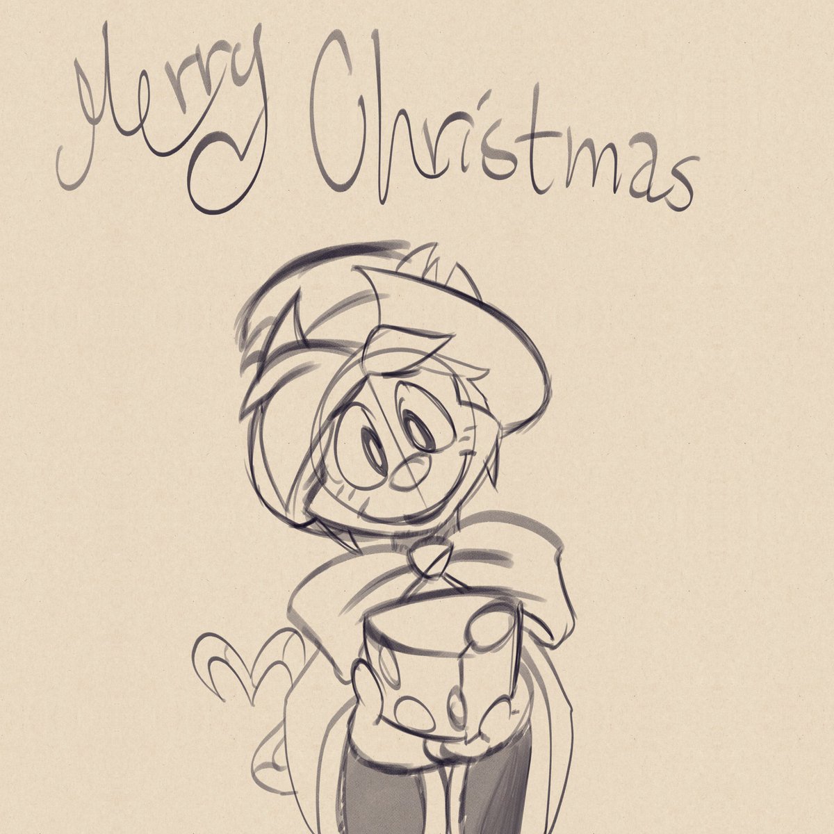 Merry Christmas #MerryChristmas #Tiny #sizetwtter #anthro #Micro
