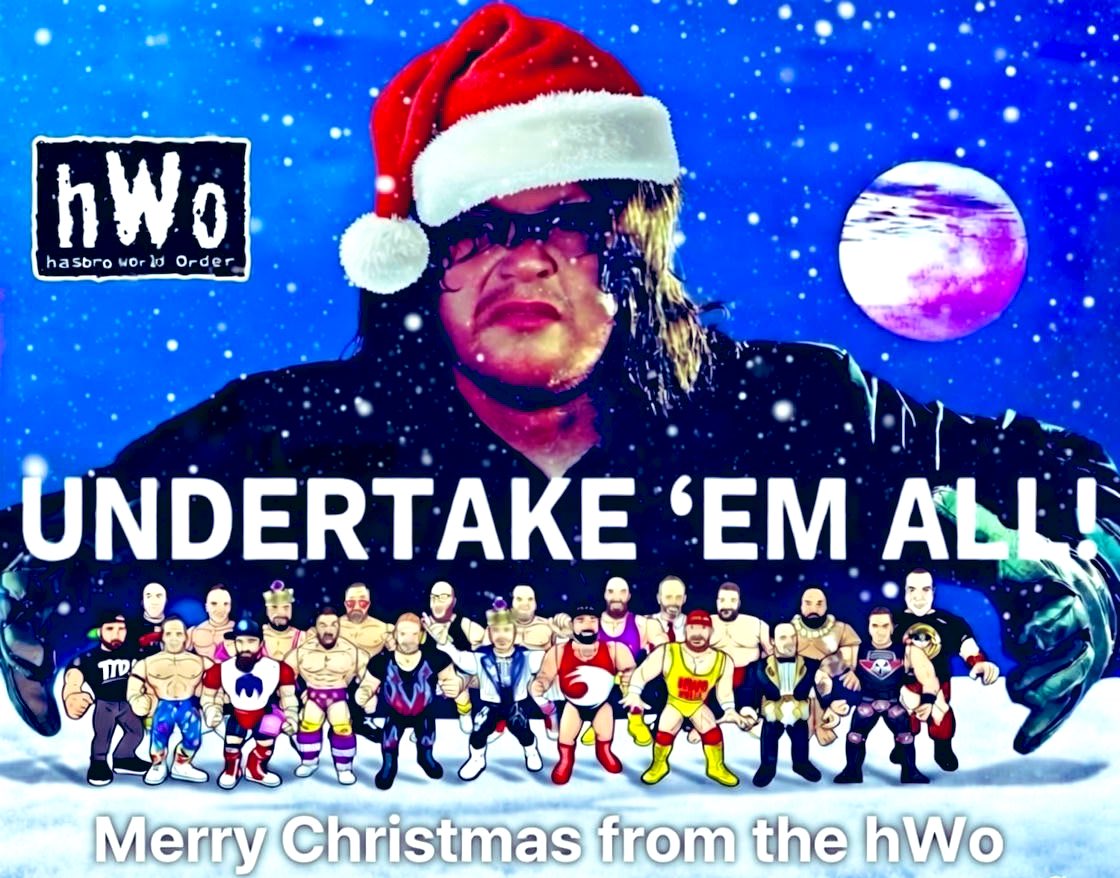 🎅🏻🎄🎁 #MerryChristmas2025 🎅🎄🎁

Everyone in the #hWo would like to wish our friends, families &amp; followers a very Merry Christmas &amp; a Happy New Year 

We hope you have a great Christmas and receive a wrestling figure or 2 🤞 

#HappyHolidays #MerryChristmas