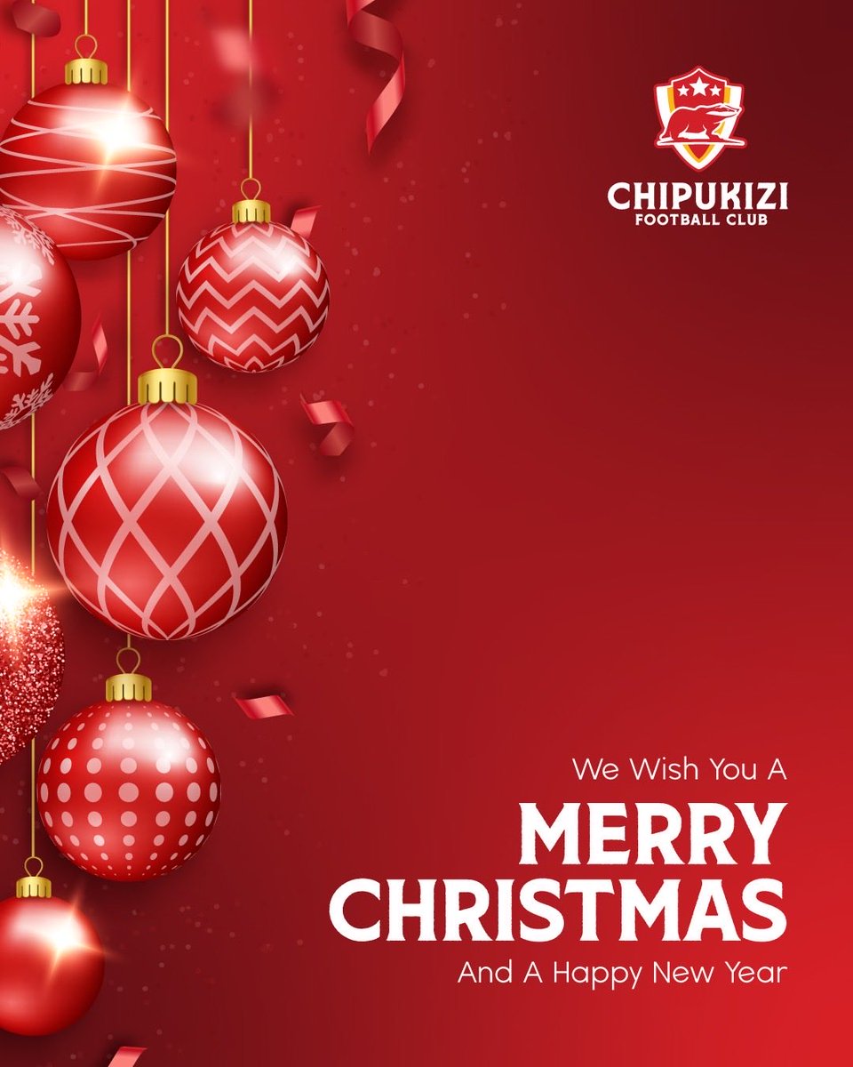 chipukizifc's tweet photo. Merry Christmas from the Chipukizi FC family. May this season be filled with joy, peace, love, and time with family. Wishing everyone a blessed and happy Christmas. 🎄 https://t.co/ic8EzEXbjY