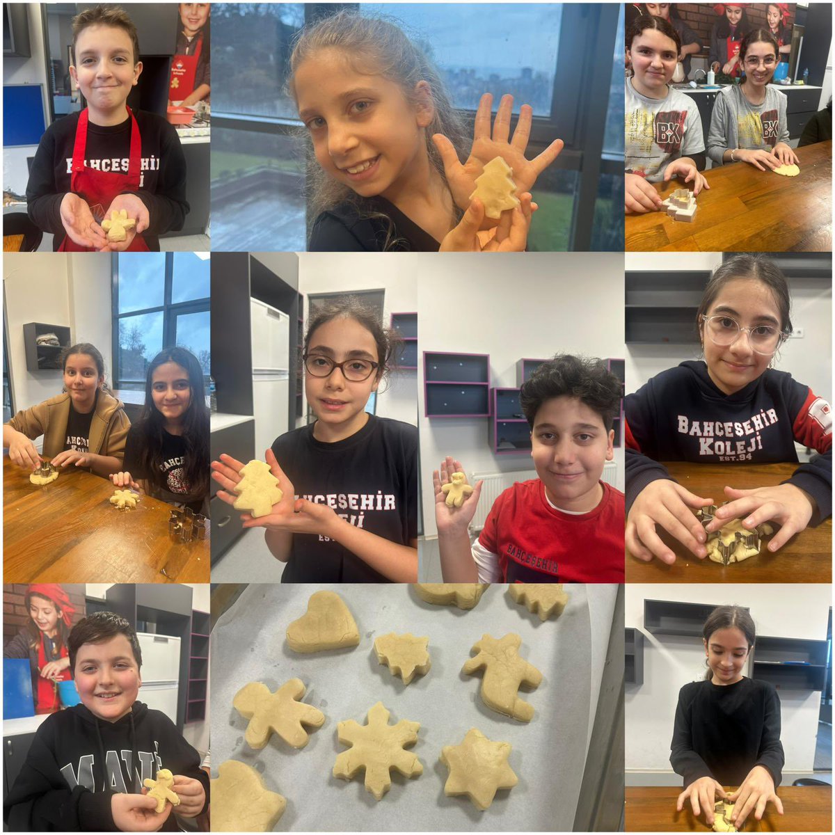 🍪✨ Bu hafta gastronomi kulübümüzde;
İlkokul ve ortaokul kademesi, diledikleri kalıpları kullanarak şekilli kurabiyeler yaptı ve hazırladıkları lezzetleri afiyetle yedi .😇

<a href="/koccozlem/">Dr.Özlem Koç</a> <a href="/ozgeeasln/">Özge ASLAN</a> <a href="/azizsonkaya/">AZİZ SONKAYA</a>
<a href="/GokcemTaser/">Gökçem Taşer</a>