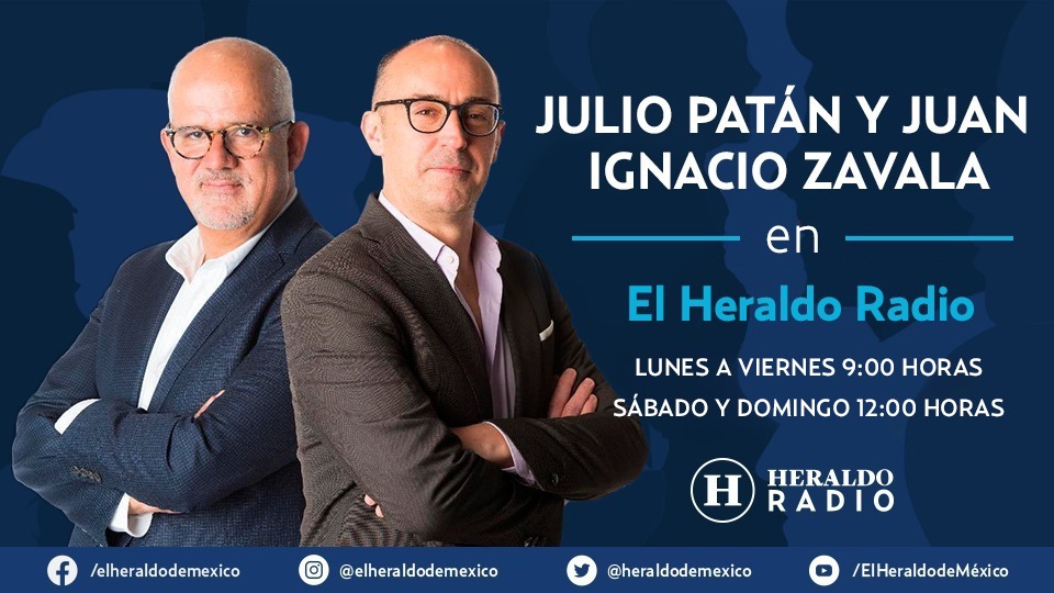 heraldoradio_'s tweet image. #AHORA | #ElHeraldoRadio

No te pierdas las noticias con Juan Ignacio Zavala (@JuanIZavala) y Julio Patán (@juliopatan09)

Escúchalo por el 98.5 de FM en la CDMX 📻 

#EnVivo 👉dai.ly/x7yjds2