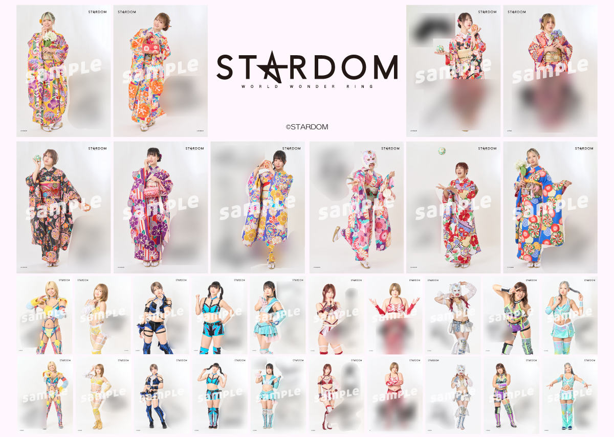 全国のローソン店内マルチコピー機にて 「STARDOMおみくじブロマイド