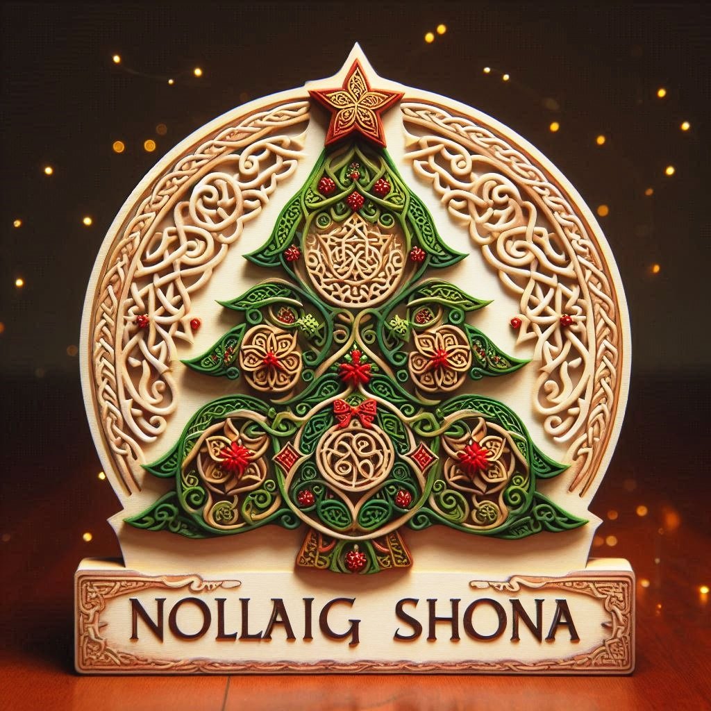 Nollaig shona everyone 🎄.  Wishing you all Peace,  Joy and Happiness!