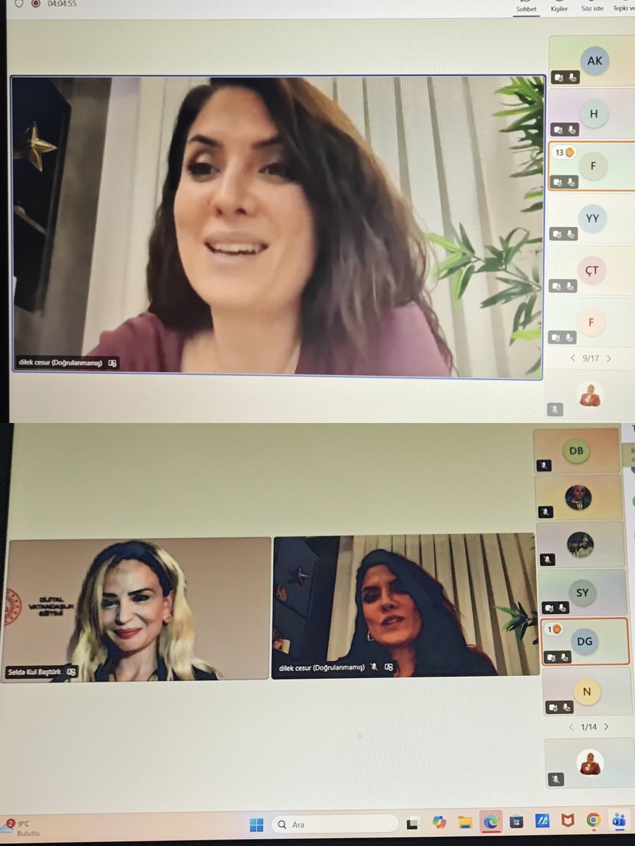 “Veliler İçin Dijital Vatandaşlık” Eğitim Serisi başladı.  
İlk oturumda Eğitimci-Yazar Sayın <a href="/DilekCesur_/">Dilek Cesur</a>, ailelere dijital çağda çocukların bilinçli, güvenli ve sorumlu yetişmesi konusunda rehberlik etti.  
Katkıları için teşekkür ederiz.  
<a href="/mebyegitek/">Yenilik ve Eğitim Teknolojileri Genel Müdürlüğü</a>
<a href="/coe/">Council of Europe</a> <a href="/CoE_Education/">Council of Europe Education</a>