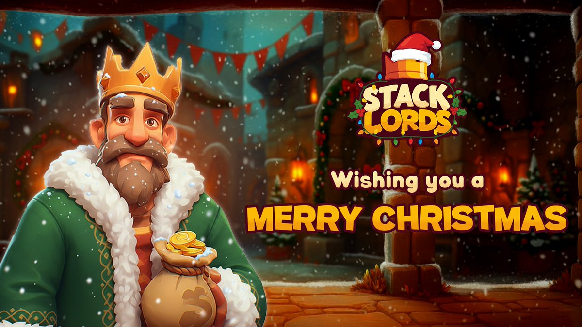 StackLords's tweet image. 🎄 Season’s greetings from the Tower!

Wishing all Lords a warm and joyful Christmas.
May your stacks be steady, your timing perfect, and your rewards plentiful. 🏗️✨

Enjoy the holidays — we’ll see you back in the sky soon. 🎁🏰