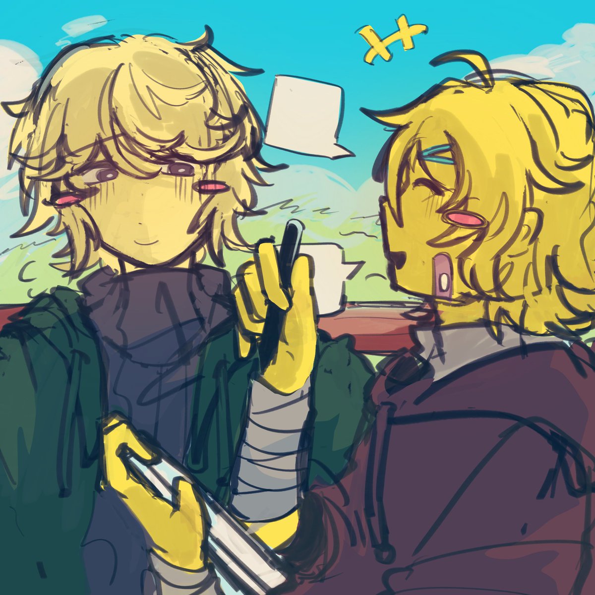 0102_otoufu's tweet image. GusとBookerもっと増えて
#Drawnout