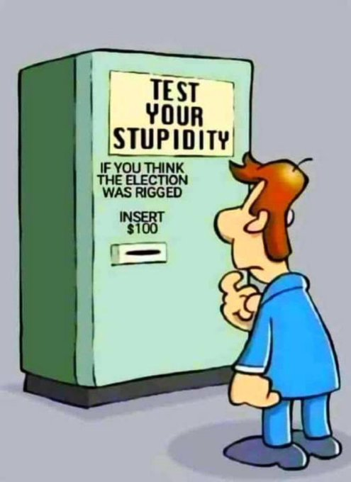 💩4⃣🧠MAGATs believe anything. If Democrats could rig elections, Harris would be president &amp; Democrats would control Congress.
Casey, Brown, Nelson, McCaskill, Donnelly, Gideon, Cunningham, Ryan, Heitkamp, Beasley &amp; Barnes would be senators too.
How'd Warnock win in GA in 2022?🤔