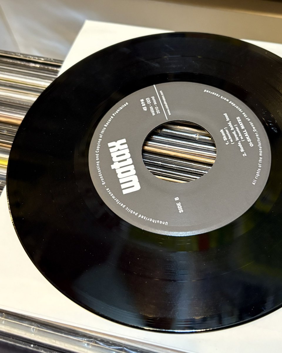 Oi-SKALL MATES A-1 talio B-1 skank B-2 rude, lewd,bald,loud WATAX