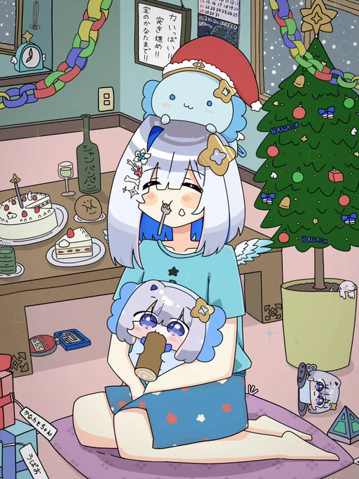 クリスマスかなたん ←2020年 →2025年