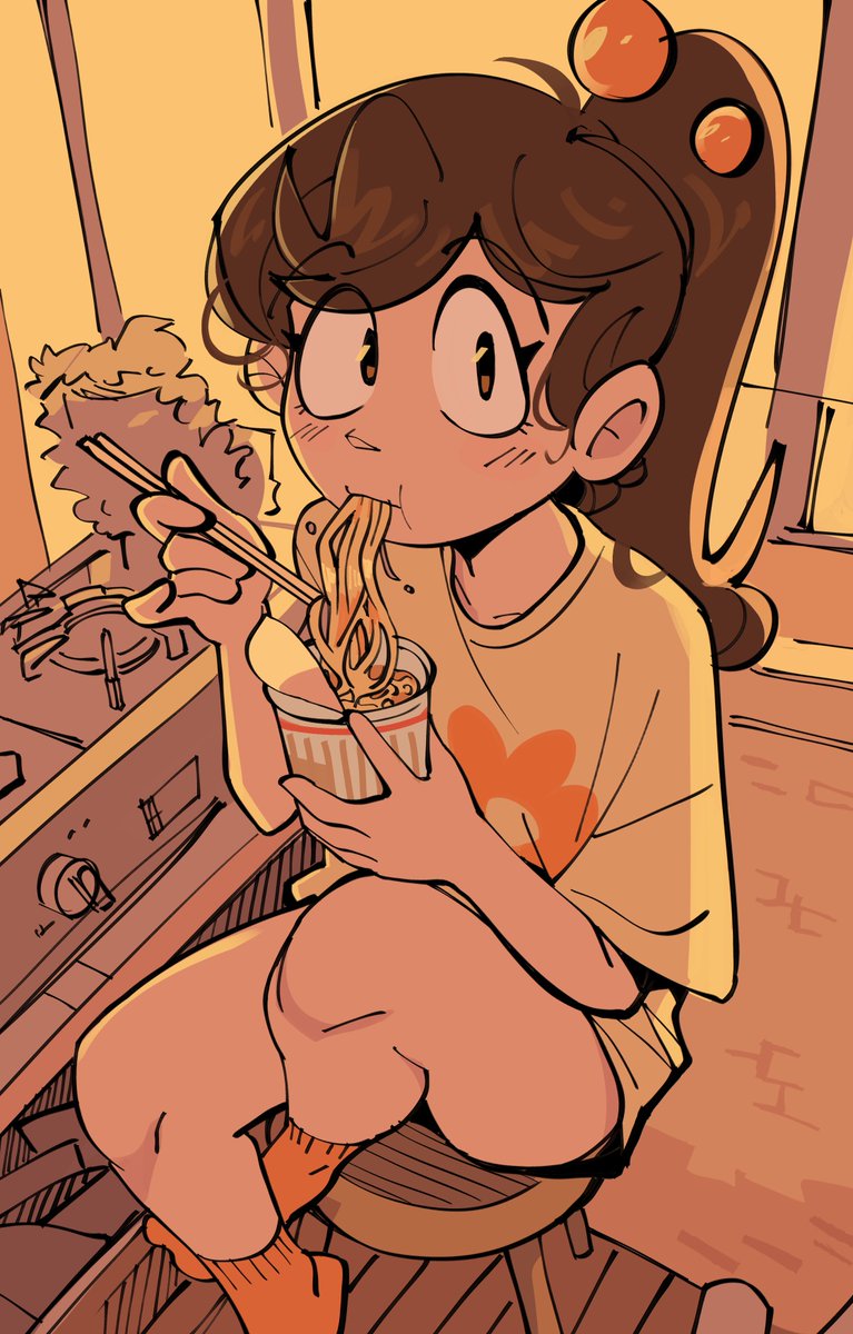 Peargor's tweet image. I was born to eat ramen