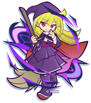 puyoquest's tweet image. 2026/1/1(木)0:00に、『くろいウィッチ』が新登場💜
「フルパワースキル」が使えて、さらに「とくもりとっくん」も解放済‼★7で出現するキャラクターだよ💪

▼詳しいステータスはお知らせをチェック📌
puyopuyoquest.sega-net.com/info/detail/00…

#ぷよクエ