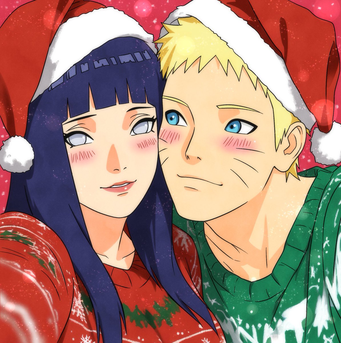 nanxdaime's tweet image. Commissions #58 

Merry Christmas to all who celebrate today! 🎄🎀🎉

#naruto #art