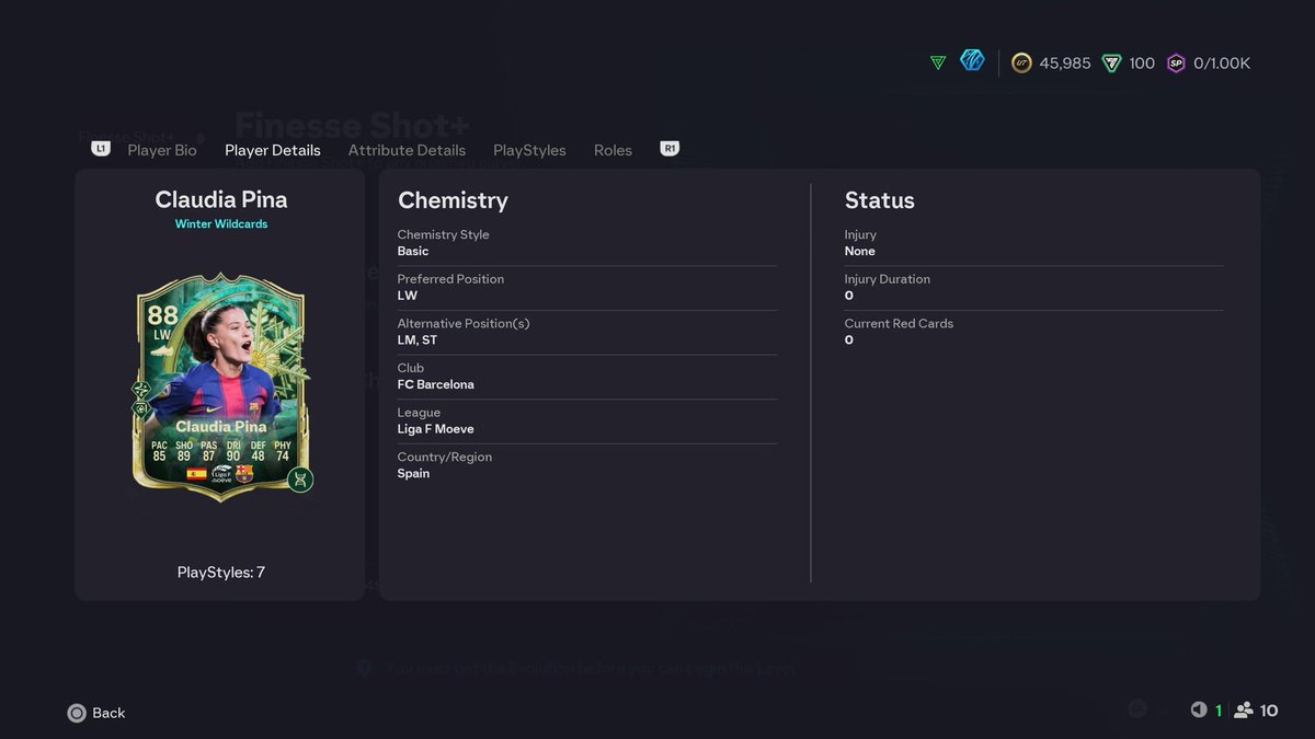 futsolution's tweet image. This will be the end of FC26. 💀
Pina with 2x ps+ 

(Season pass finesse shot+ EVO)
