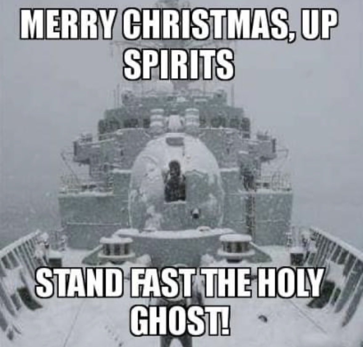 Welshbird_'s tweet image. Merry Christmas shipmates