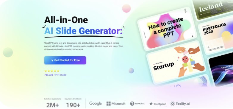 Omranahmadzai1's tweet photo. AI Is Changing Presentations ๐
Presentations used to take hours.
Tried WorkPPT and it turned rough ideas into clean slides fast.
AI doesnโt replace thinking it removes the boring parts.
This is how work is quietly changing.
#AI #WorkPPT #TechnologyTrend https://t.co/8YXjQaylPE
