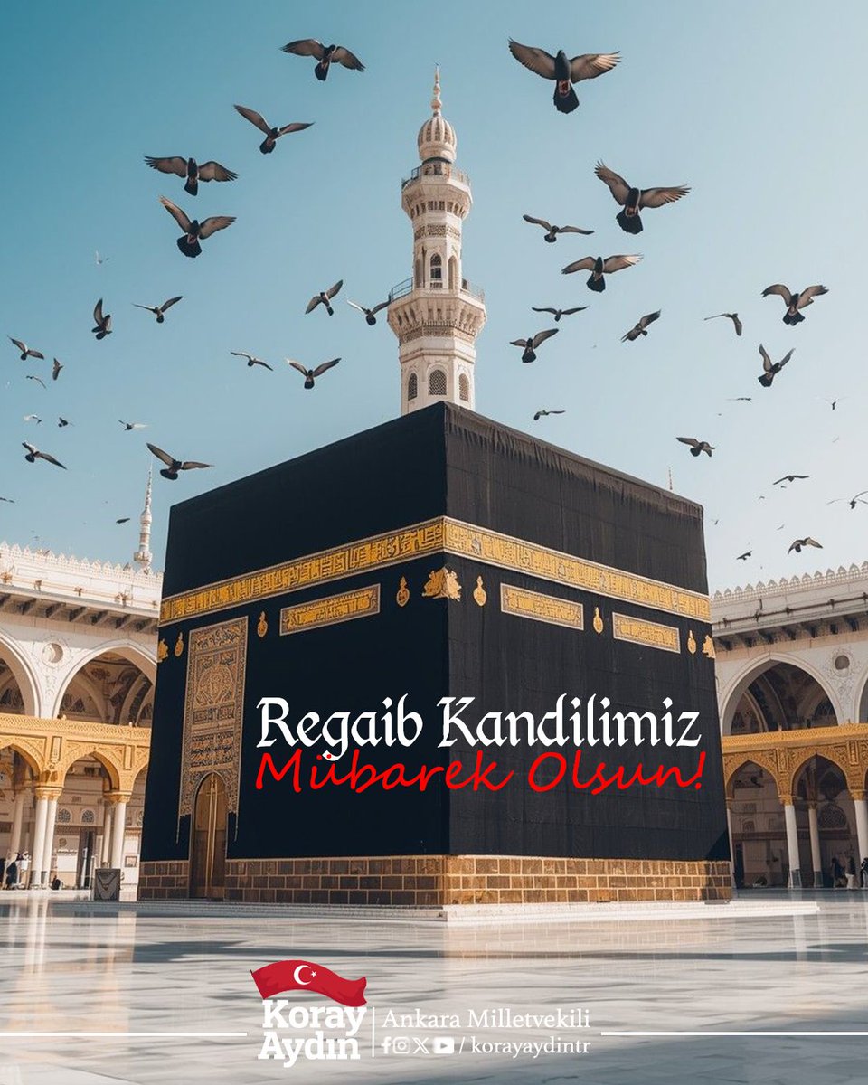 “Rabbimiz! Bizi doğru yola ilettikten sonra kalplerimizi eğriltme. Bize tarafından rahmet bağışla. Lütfu en bol olan sensin.” Âl-i İmrân, 8  

Mübarek #RegaipKandili'nin Türk İslâm alemine huzur, bereket ve hayırlar getirmesini yüce Allah'tan niyaz ediyorum. Kandilimiz mübarek