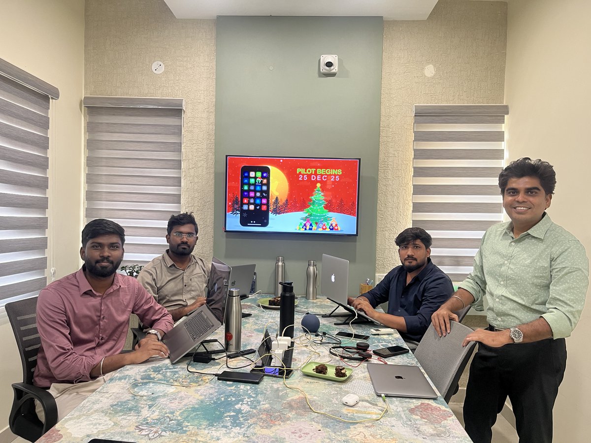 PuviyanDigital's tweet photo. "I am Puviyan - Choose to Live Sustainably"
Pilot Begins. Stay tuned!
🎄✨ #MerryChristmas  #HappyNewYear https://t.co/yQiqI80rV6