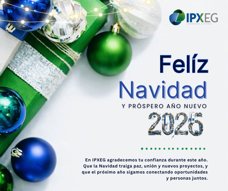 ipxegsa's tweet photo. IPXEG les desea unas Felices Fiestas y un próspero Año Nuevo.
Agradecemos la confianza depositada en nosotros durante este año y reafirmamos nuestro compromiso de seguir trabajando por un futuro más innovador, conectado y lleno de oportunidades para Guinea Ecuatorial. https://t.co/7qQcBF5Duw