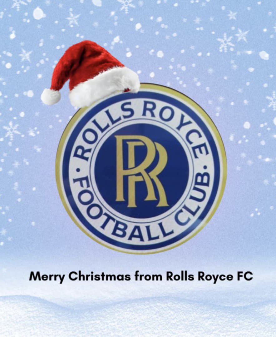 roycesfc's tweet image. Merry Christmas from all at Rolls Royce Fc, hope everyone has a great day 🍻 ⛄️ 🎅 🎄