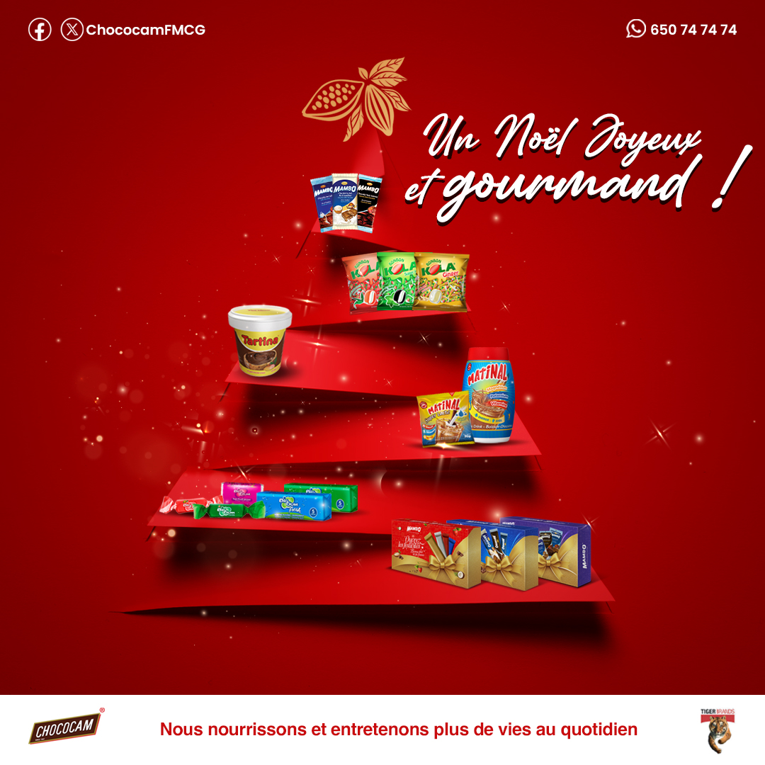 🎄 Nous vous souhaitons un Noël Joyeux et Gourmand !
🎁 Choisissez nos incontournables et célébrez la magie des fêtes avec ceux qui vous sont chers ! 

hashtag#JoyeuxNoël hashtag#MerryChristmas hashtag#Chococam