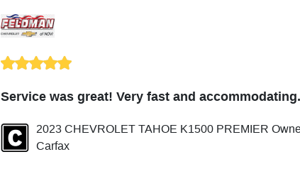 Feldman Chevrolet of Novi tweet media